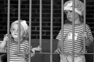62 bambini dietro la sbarre carceri