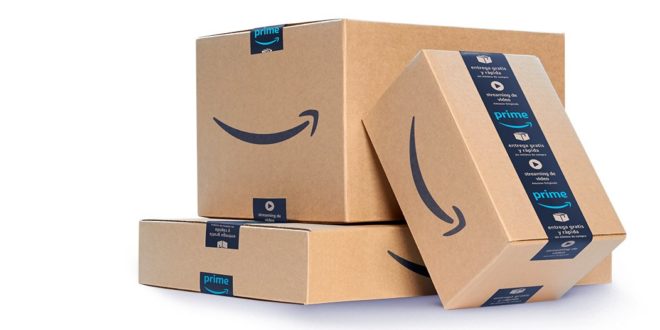 scatole di Amazon