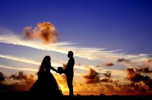 matrimonio al tramonto