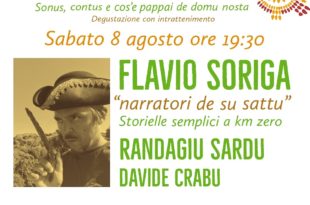 Contadinando prosegue a Sanluri con Flavio Soriga e Randagiu Sardu | sabato 8 agosto, agriturismo Stai Valbella - Sanluri, 19,30
