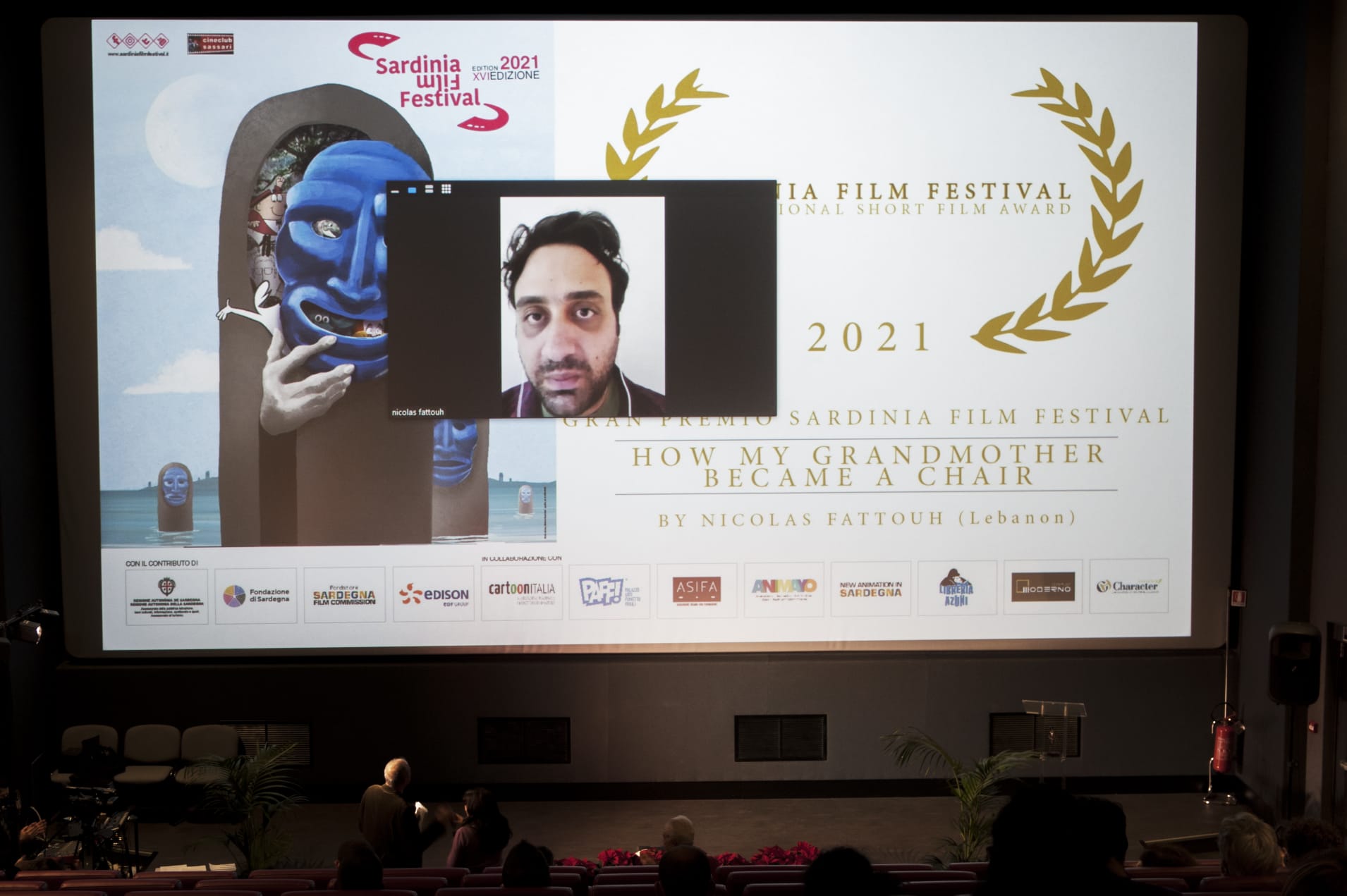 Nicolas Fattouh vincitore del Gran Premio Sardinia Film Festival 2021