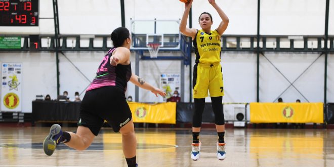 Francesca Mura al tiro vs Nico Basket