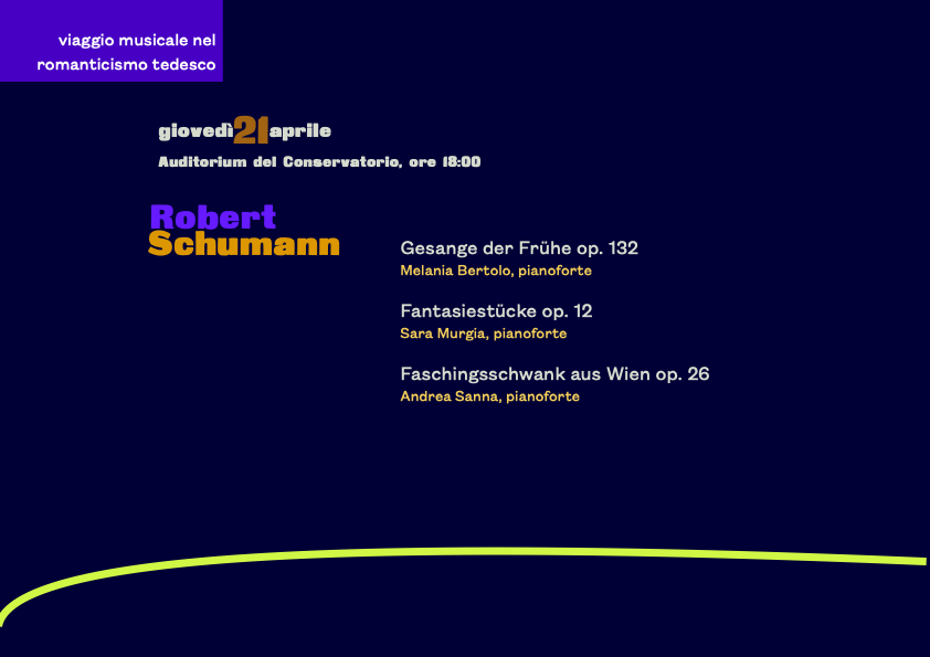 Viaggio musicale romanticismo tedesco 21 Aprile 2022