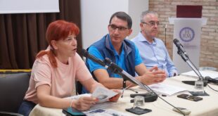 Patrizia Masala, Salvatore Taras, Alessandro Macis - conferenza stampa
