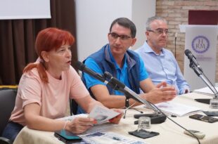 Patrizia Masala, Salvatore Taras, Alessandro Macis - conferenza stampa